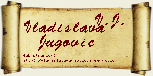 Vladislava Jugović vizit kartica